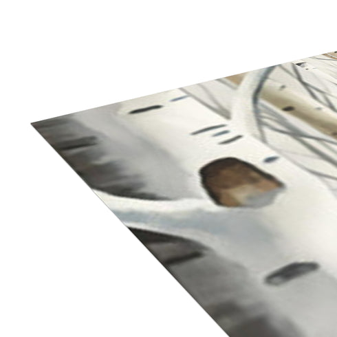 Winter Aspen Trunks - Fine Art Greeting Cards